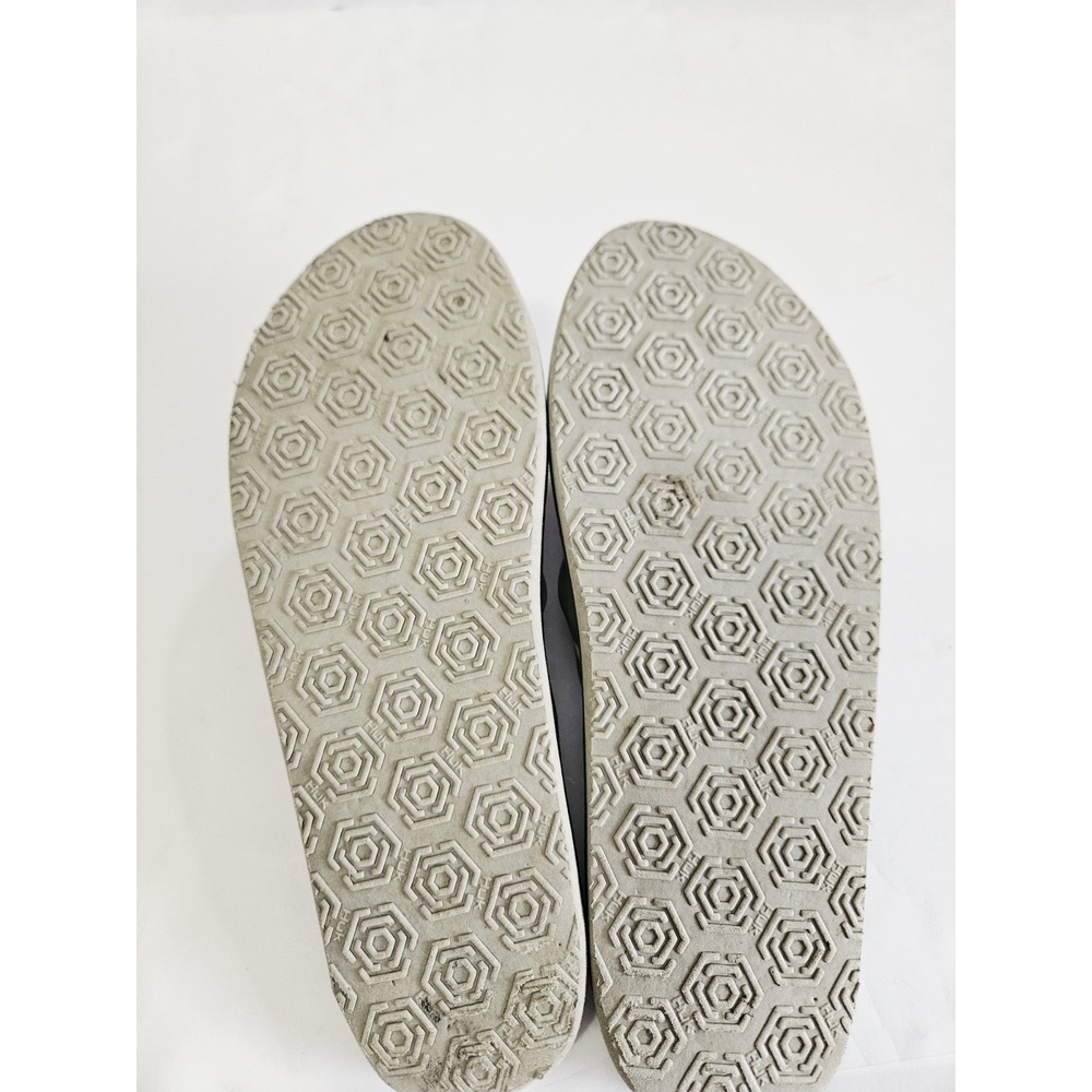 Huk Flipster Men's Flip Flops Black/Gray Marbled Design Size 9 - Picture 5 of 5